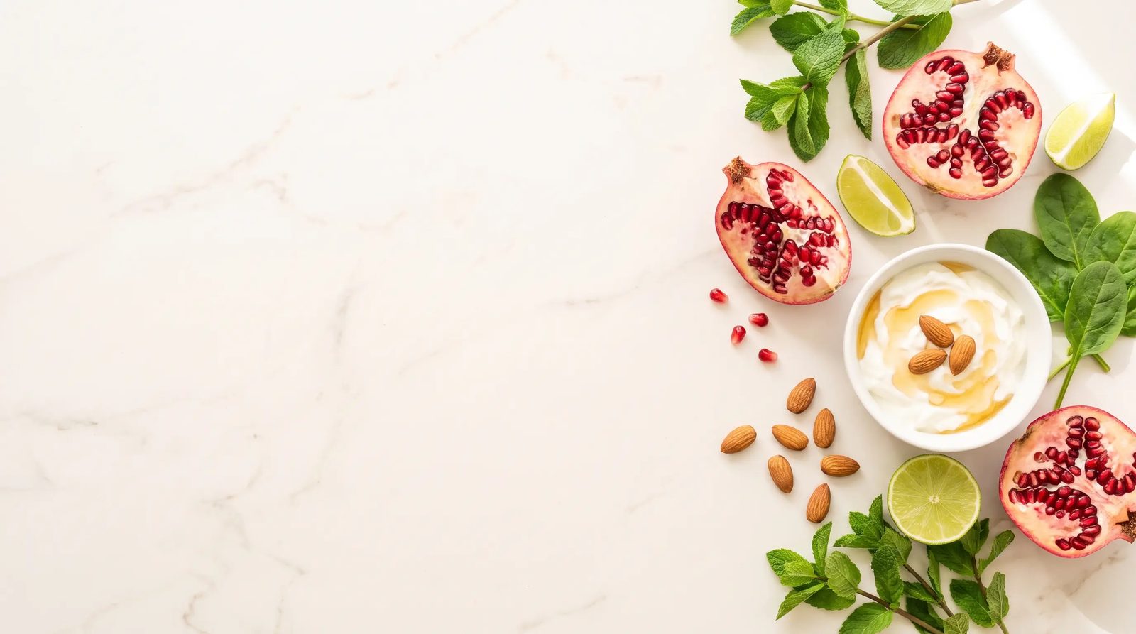 An assortment of fresh ingredients